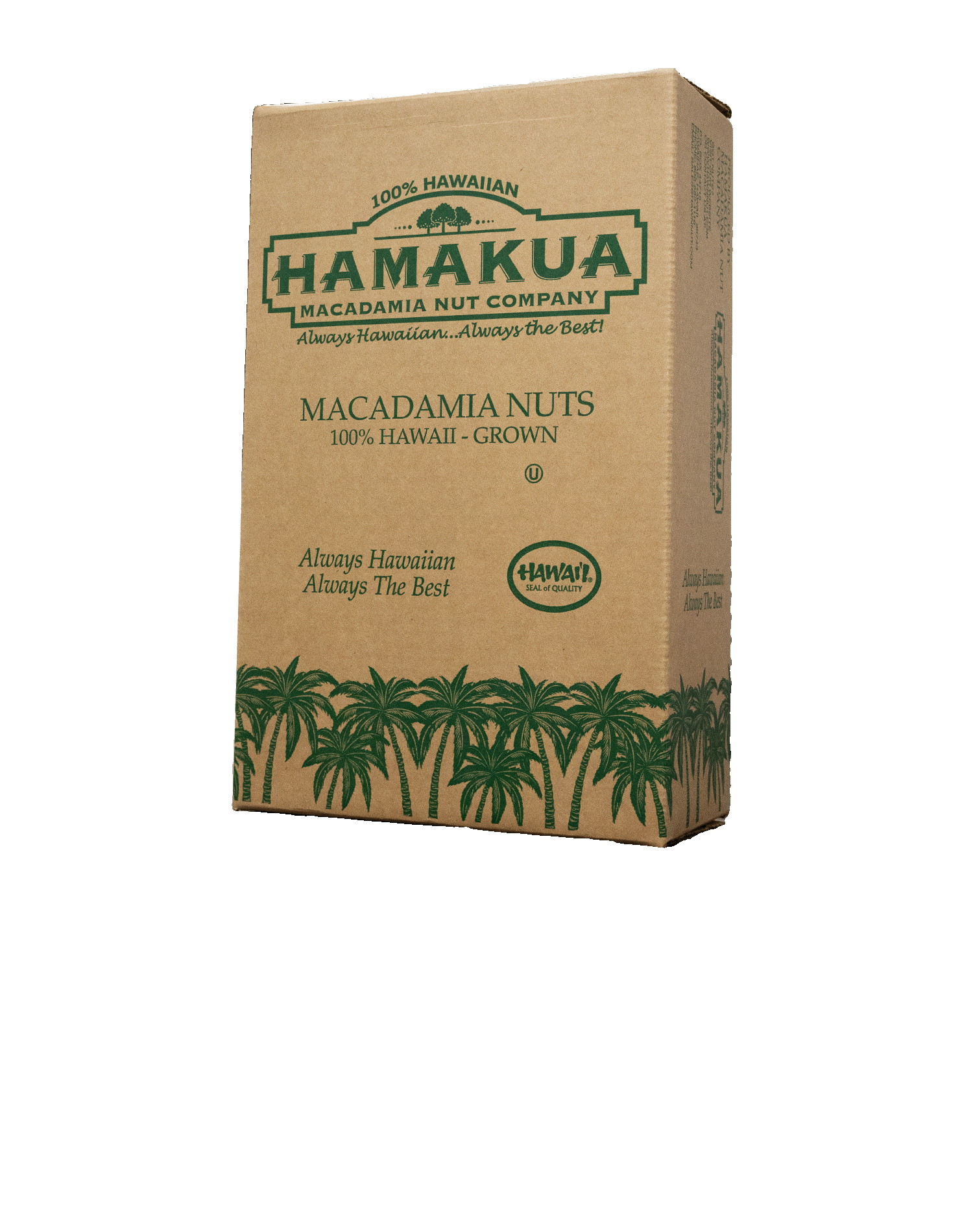 Hāmākua Macadamia Nut Company bulk macadamia nut box