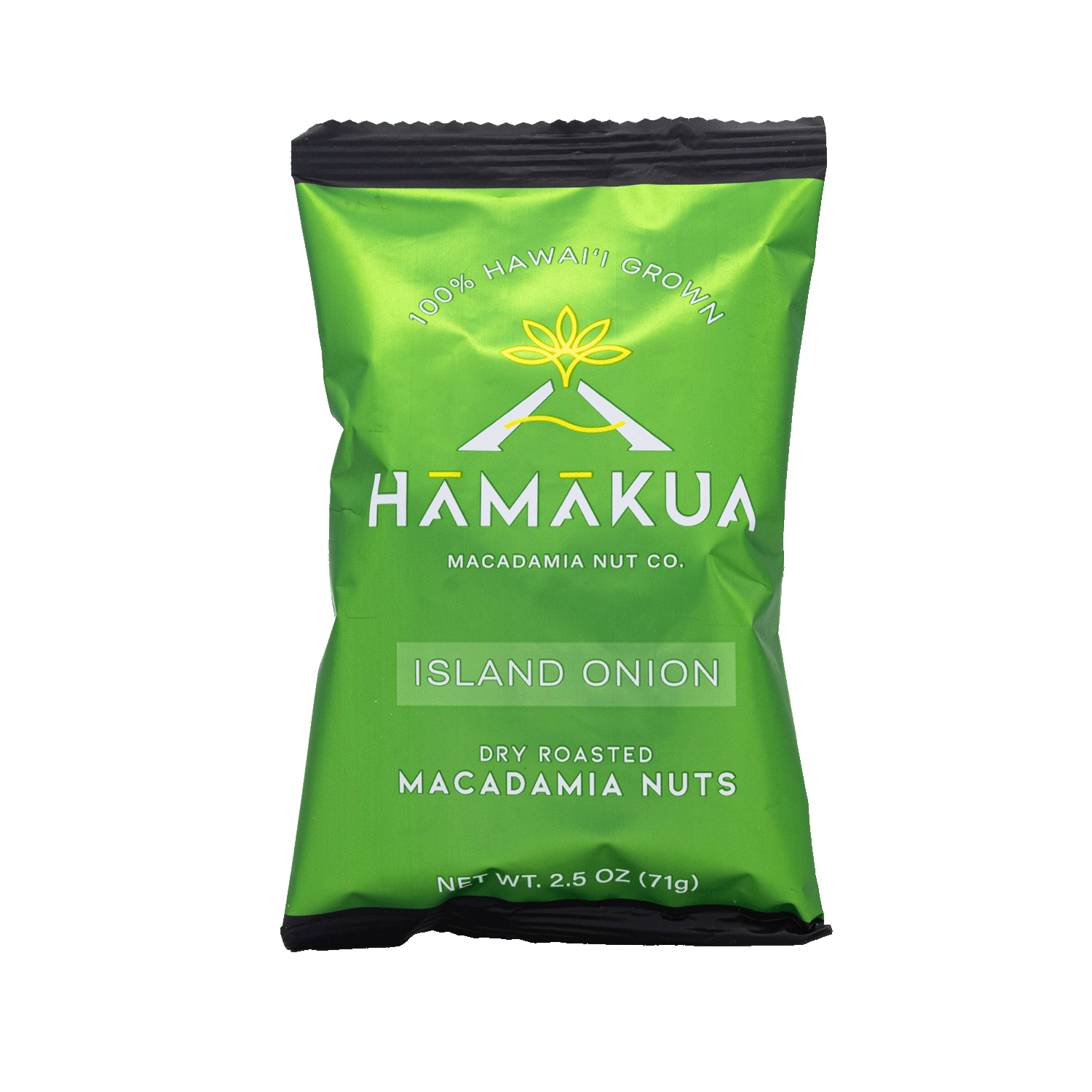 Hāmākua Macadamia Nut Company Island Onion macadamia nuts 2.5oz Pouch