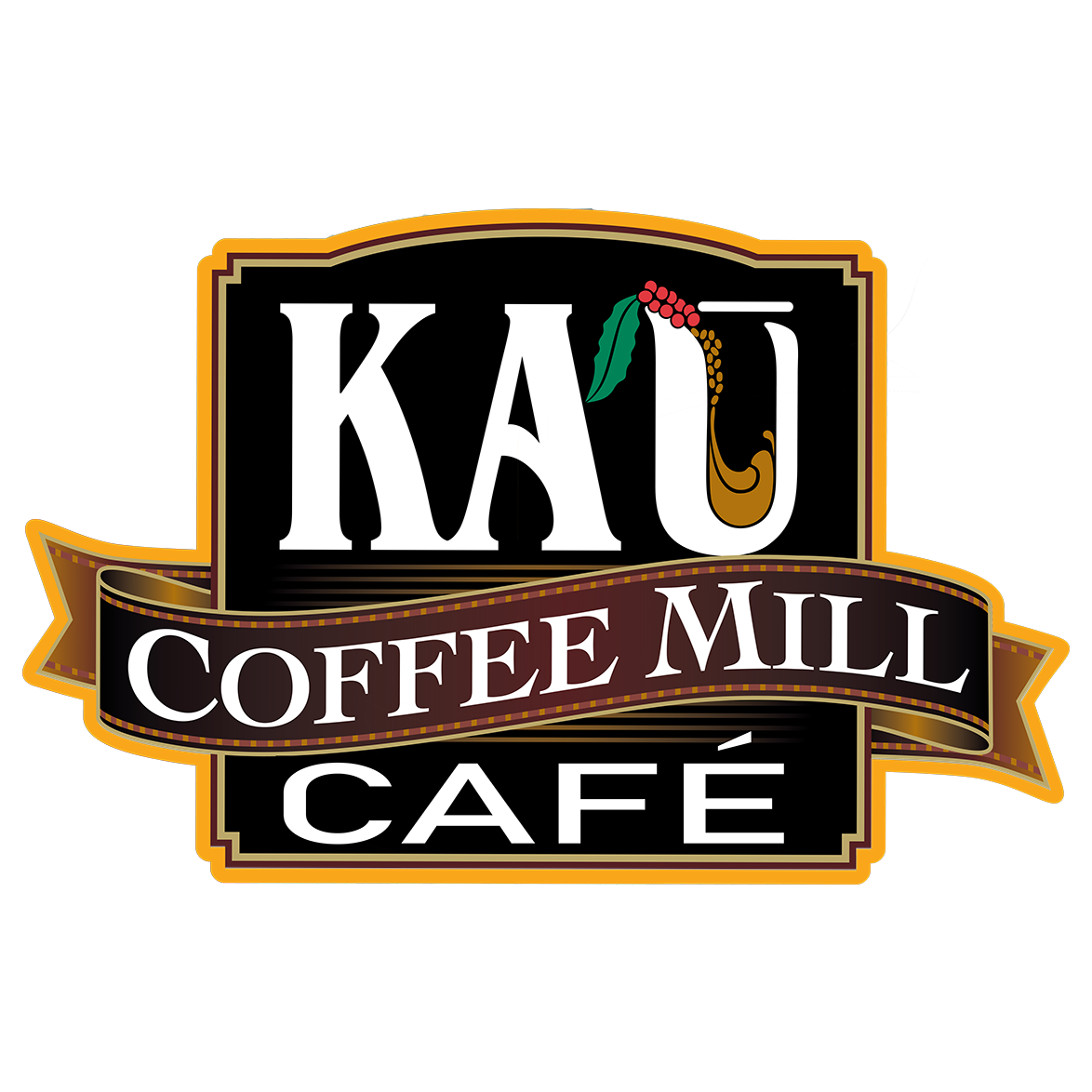 Kaʻū Coffee Mill Cafe logo