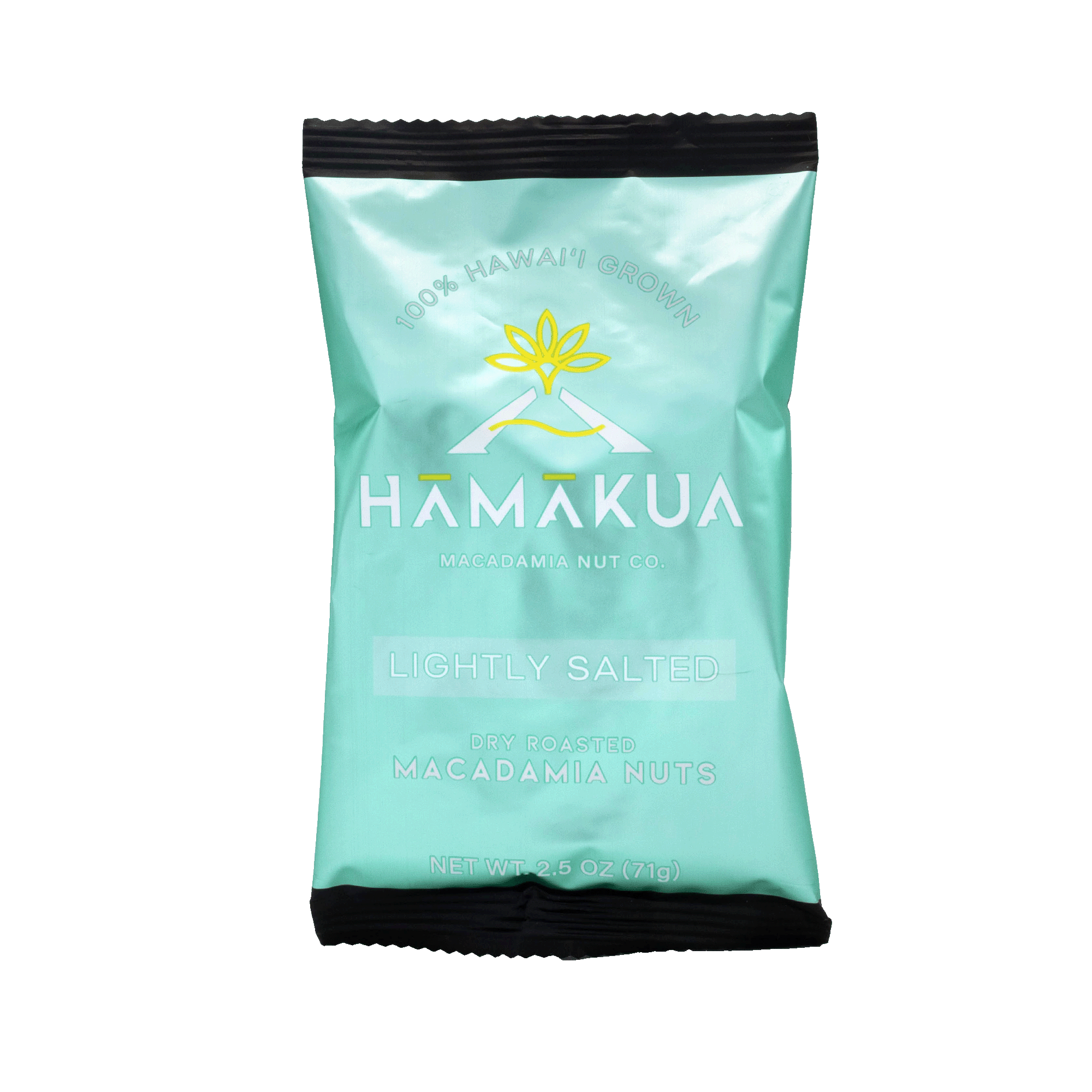 Hāmākua Macadamia Nut Company Lightly Salted Macadamia Nuts 2.5oz Pouch