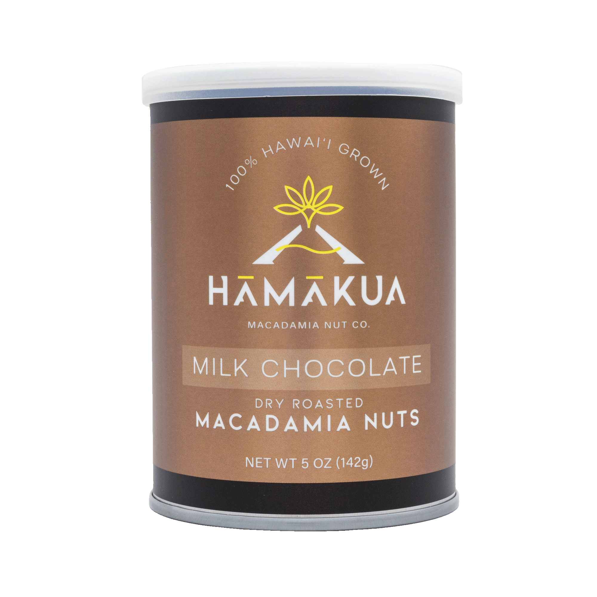 Hāmākua Macadamia Nut Company Milk Chocolate macadamia nuts can