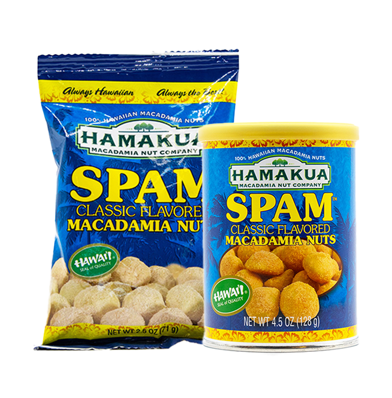 SPAM Macadamia Nuts | Hāmākua Macadamia Nut Company