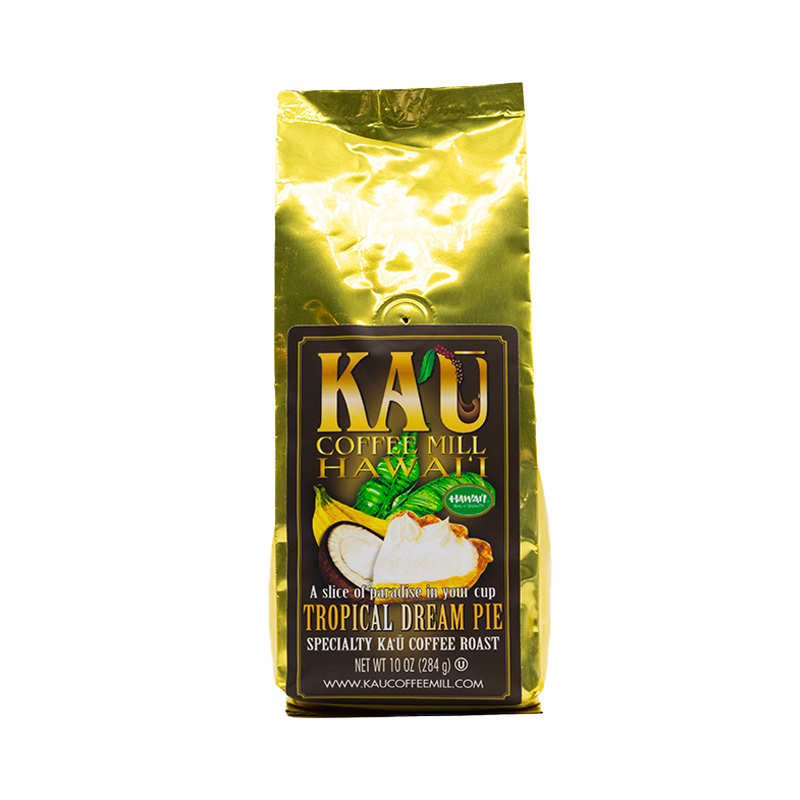 10oz bag of Kaʻū Coffee Mill Tropical Dream Pie Coffee