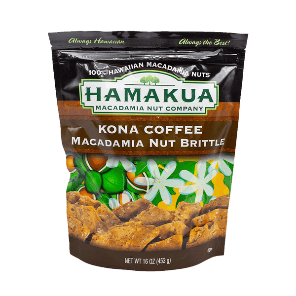 Kona Coffee Macadamia Nut Brittle | Hāmākua Macadamia Nut Company
